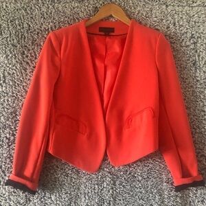 Women’s Spring Color light Orange Short Career Blazer Size S